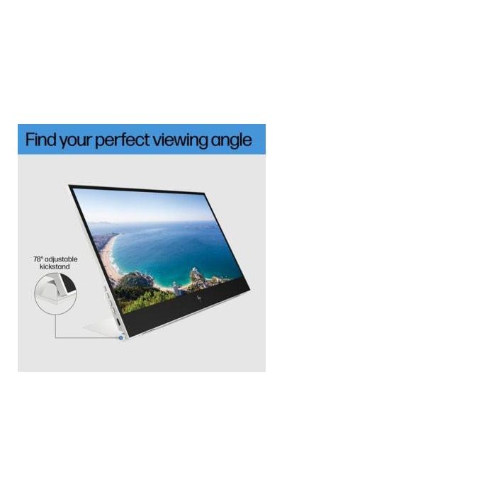 HP E14 G4 Monitor Portátil - Pantalla Brillante para Trabajar en Cualquier Lugar, Conexión USB-C 23