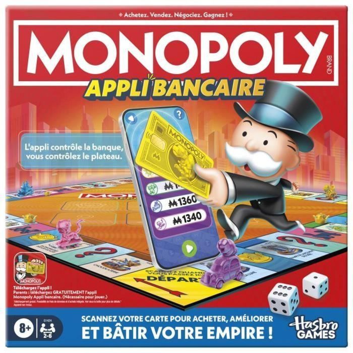 Monopoly HASG1424101 Juego de Mesa con Aplicación para Dispositivos Inteligentes, a partir de 8 años
