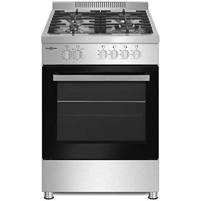 Cocina de Gas Vitrokitchen PF6060IB BUT 55 L 60 cm 4 Cocina de Gas Vitrokitchen PF6060IB BUT 55 L 60 cm 4