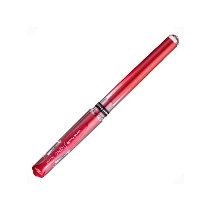 Uniball Signo Broad UM-153 Rollerball Gel 1.0 mm Rojo Metálico (12 Unidades) Tinta Larga Duración (12 Unidades)