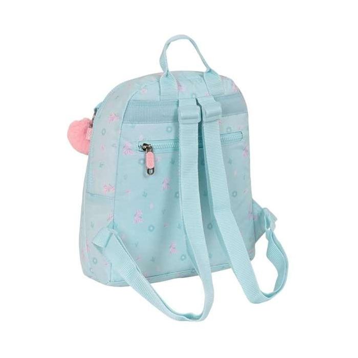 Safta Mini Mochila Moos "Garden" Azul Turquesa 25x30x13cm Acolchado Rolling Printing 5 Safta Mini Mochila Moos "Garden" Azul Turquesa 25x30x13cm Acolchado Rolling Printing 5