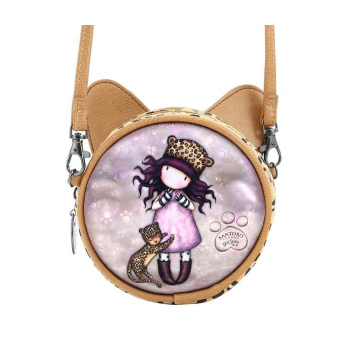 Bolso Bandolera Gorjuss Leopardo (13,5 x 5,5 x 13,5 cm) Bolso Bandolera Gorjuss Leopardo (13,5 x 5,5 x 13,5 cm)