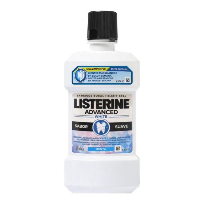 Listerine Blanqueador Avanzado Enjuague Bucal 500 ml Listerine Blanqueador Avanzado Enjuague Bucal 500 ml