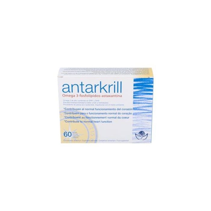 BIOSERUM Antarkrill Omega-3 para el Corazón 60 Perlas