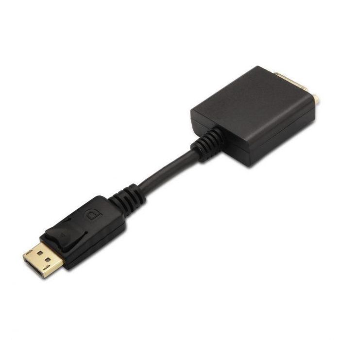 Aisens Conversor Displayport A Dvi Single Link, Dp-M - Dvi A-H Negro 15 cm Aisens Conversor Displayport A Dvi Single Link, Dp-M - Dvi A-H Negro 15 cm