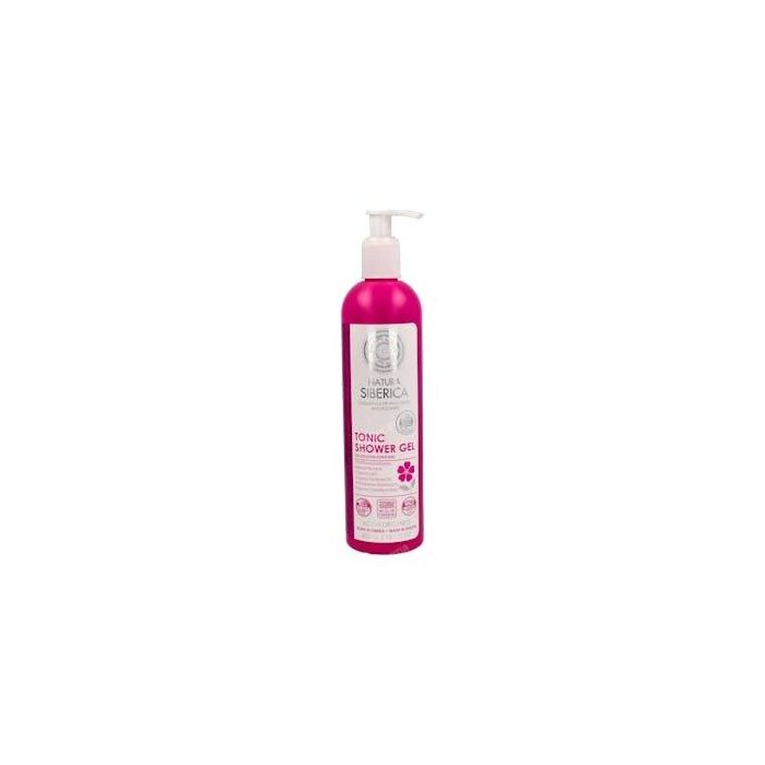 NATURA SIBERICA Gel de Ducha Tonificante 400ml - Con aroma de plantas siberianas para piel limpia y fresca