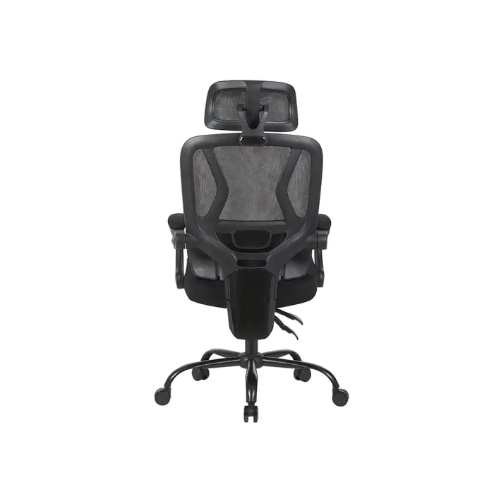 Q-connect Silla Direccion Reggio Malla Altura Max 1300 mm Profundidad 480 mm Ruedas Premium Color Negro 4