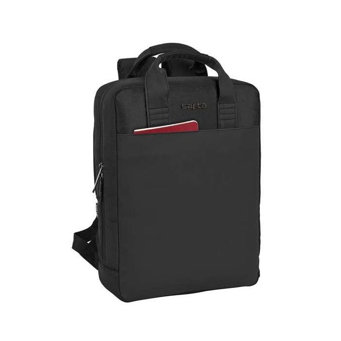Cartera Escolar Safta Business Black-Blue-Grey Mochila Para Portatil 13,3-'+Usb 290x110x390 mm 4 Cartera Escolar Safta Business Black-Blue-Grey Mochila Para Portatil 13,3-'+Usb 290x110x390 mm 4