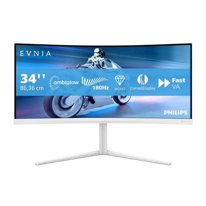 Monitor Philips 34M2C5501A/00 34" Wide Quad HD 8 Monitor Philips 34M2C5501A/00 34" Wide Quad HD 8