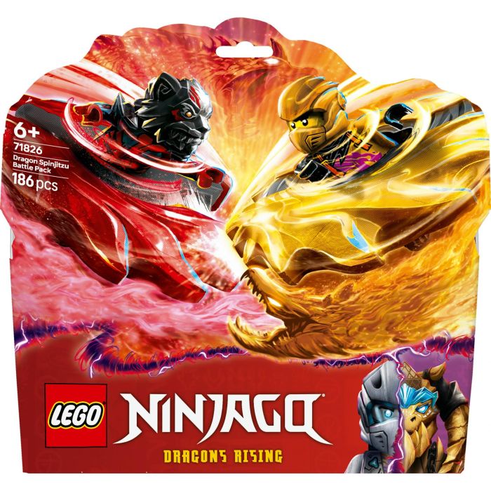 LEGO 71826 Ninjago Pack Combate Spinjitzu del Dragón con Minifiguras Arin y Ras y Spinners 11 LEGO 71826 Ninjago Pack Combate Spinjitzu del Dragón con Minifiguras Arin y Ras y Spinners 11
