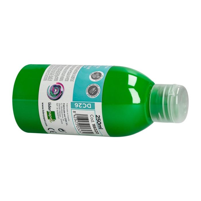 Pintura Acrilica Liderpapel Bote De 250 mL Verde 5