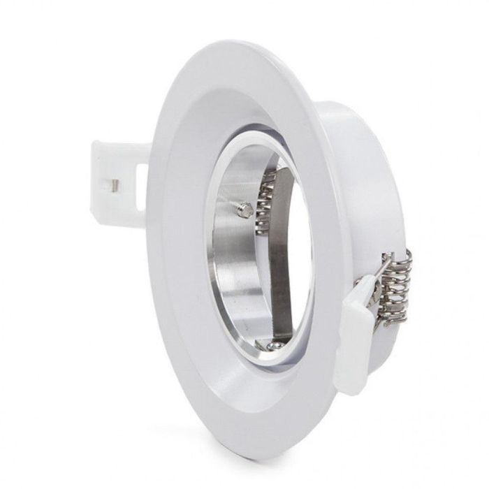 Aro Foco Downlight Circular GU10 Ø92Mm - Blanco Aro Foco Downlight Circular GU10 Ø92Mm - Blanco