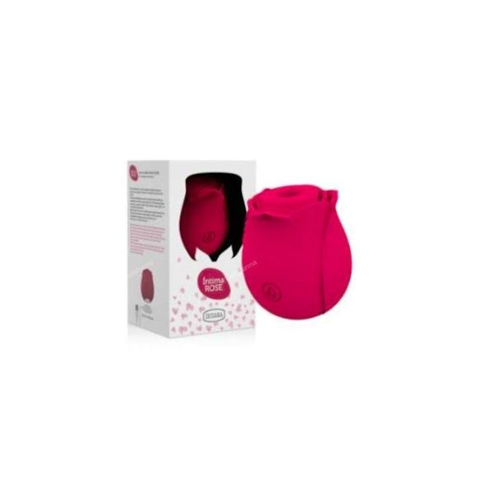 Intima Rose Ir46 Succionador Clitorial Elegante Recargable con 10 Modos de Succión en Silicona Médica