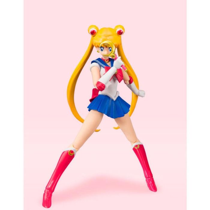 Figura S.H Figuarts Sailor Moon Animation Pretty Guardian Sailor Moon 14Cm main image 0