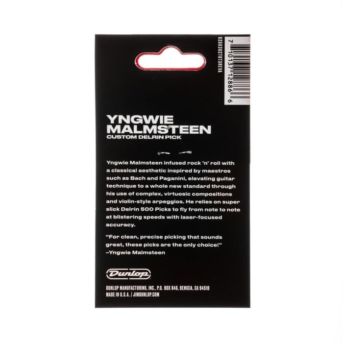 Pack 24 Púas Signature Yngwie Malmsteen Delrin - 1,14 Mm 4 Pack 24 Púas Signature Yngwie Malmsteen Delrin - 1,14 Mm 4