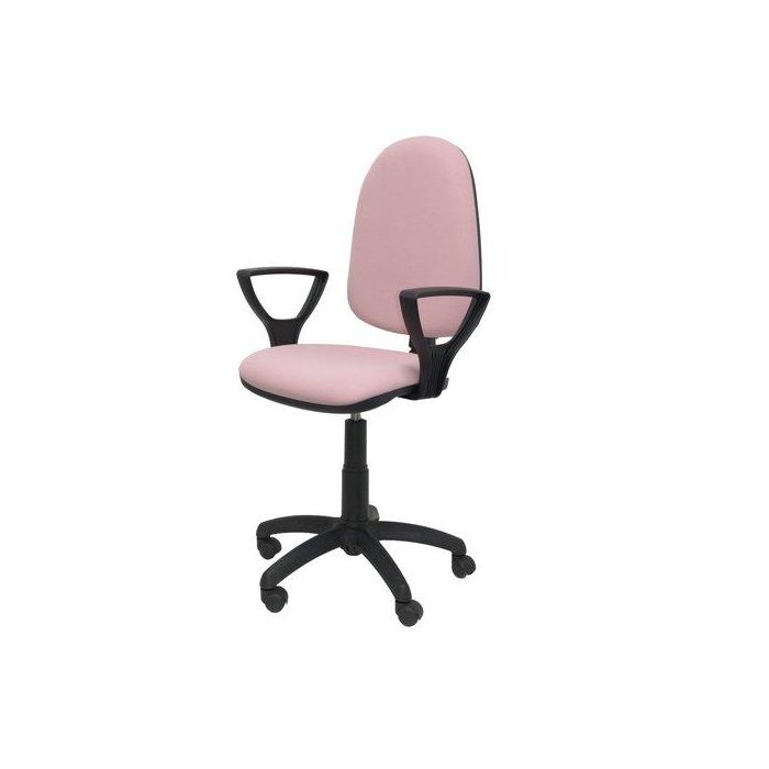 Silla Piqueras Y Crespo Ayna Brazos Fijos Mecanismo Contacto Permanente Con Regulacion De Profundidad Asiento Y Respaldo Tapizado Bali Rosa Palido