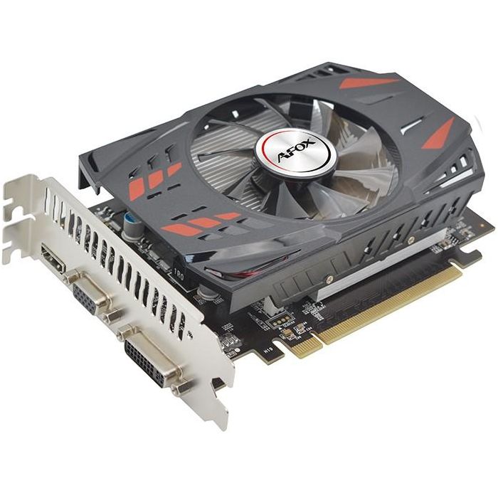 Afox AF730-4096D3L3-V2 Tarjeta Gráfica GeForce GT 730 LP V2 con 4 GB GDDR3, 128 bit, PCI Express 2.0 1