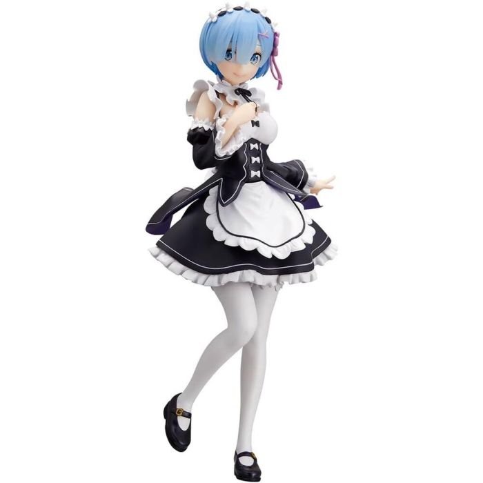 Banpresto Figura Re: Zero Starting Life - Rem Maid, Colección Glitter & Glamours, Inspirada en Re:ZERO -Starting Life in Another World- 2