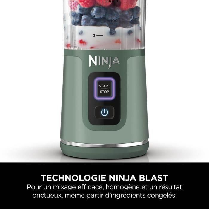 Ninja BC151EUEM Licuadora Portátil Inalámbrica Blast, Verde Bosque 4 Ninja BC151EUEM Licuadora Portátil Inalámbrica Blast, Verde Bosque 4