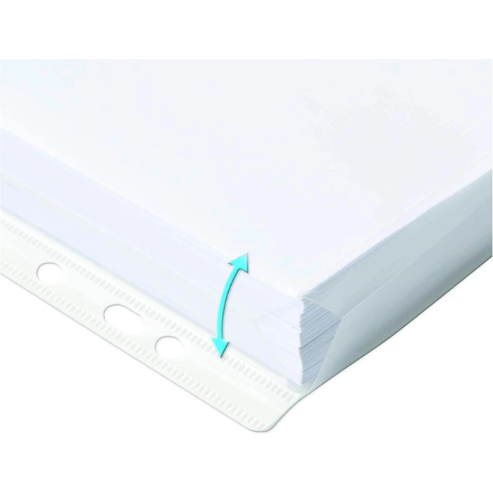 Oxford Funda Multitaladro 11 Pp Cristal A4 200 Micras Gran Capacidad Extra Blister 10 Fundas 2