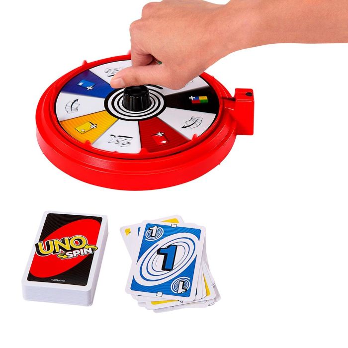Juego Uno Spin Jgr00 Mattel Games 2 Juego Uno Spin Jgr00 Mattel Games 2