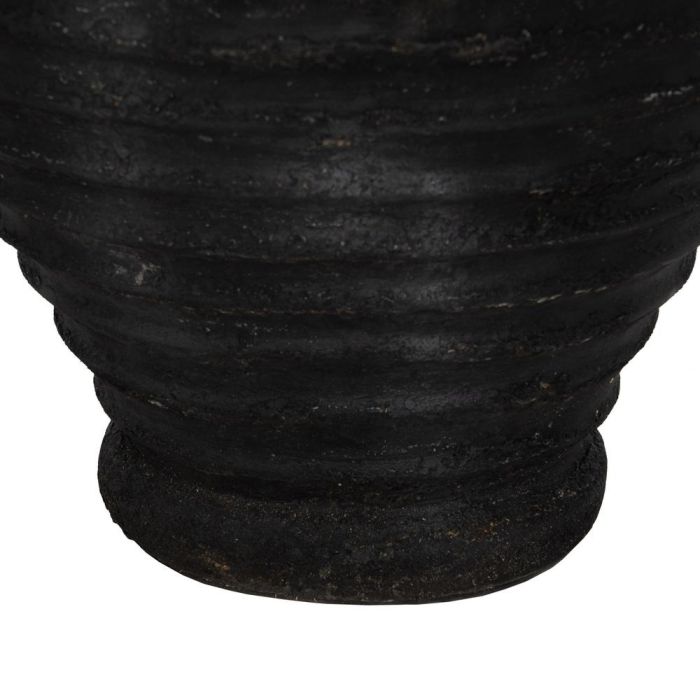 Jarrón Gris Fibra de Cemento Decoración 39 X 39 X 60 cm