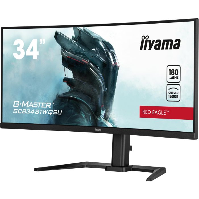 Iiyama Monitor 34 Pulgadas Curvo VA UWQHD 3440x1440 180Hz GCB3481WQSU-B1 16 Iiyama Monitor 34 Pulgadas Curvo VA UWQHD 3440x1440 180Hz GCB3481WQSU-B1 16