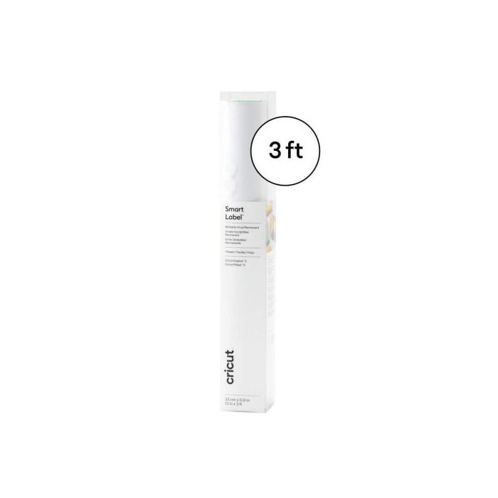 Cricut Smart Label etiqueta autoadhesiva Permanente Blanco 1 pieza(s) Cricut Smart Label etiqueta autoadhesiva Permanente Blanco 1 pieza(s)