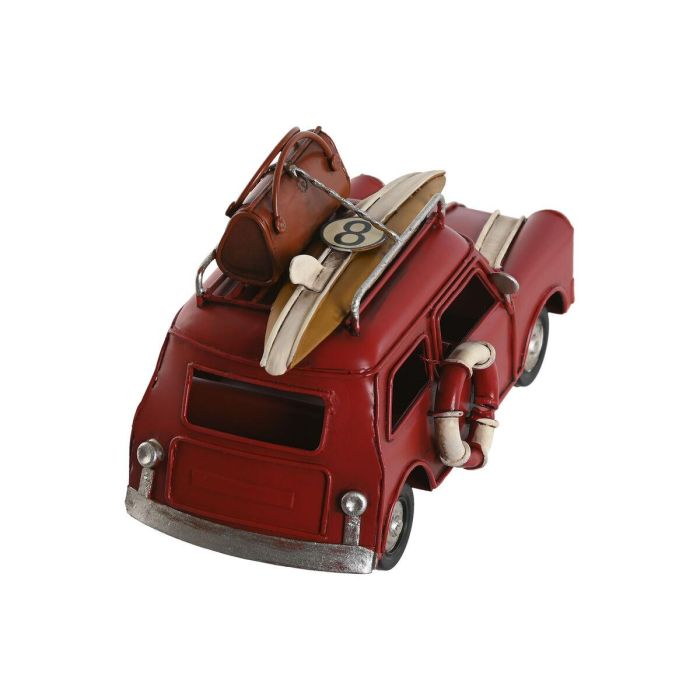 Figura Decorativa Home ESPRIT Azul Rojo Azul cielo 16 x 8,5 x 10,5 cm (3 Unidades) 2