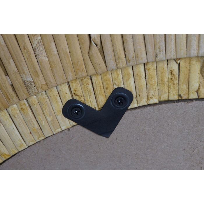 Espejo de pared Home ESPRIT Natural Urbano 60,5 x 5 x 60,5 cm 1