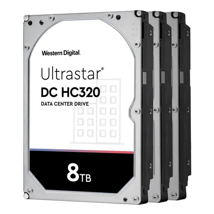 HGST Ultrastar DC HC300 Series Disco Duro 8 TB SATA 6Gb/s 3.5-inch 7200 RPM 256 MB Caché para Data Center (550TB/año) 2