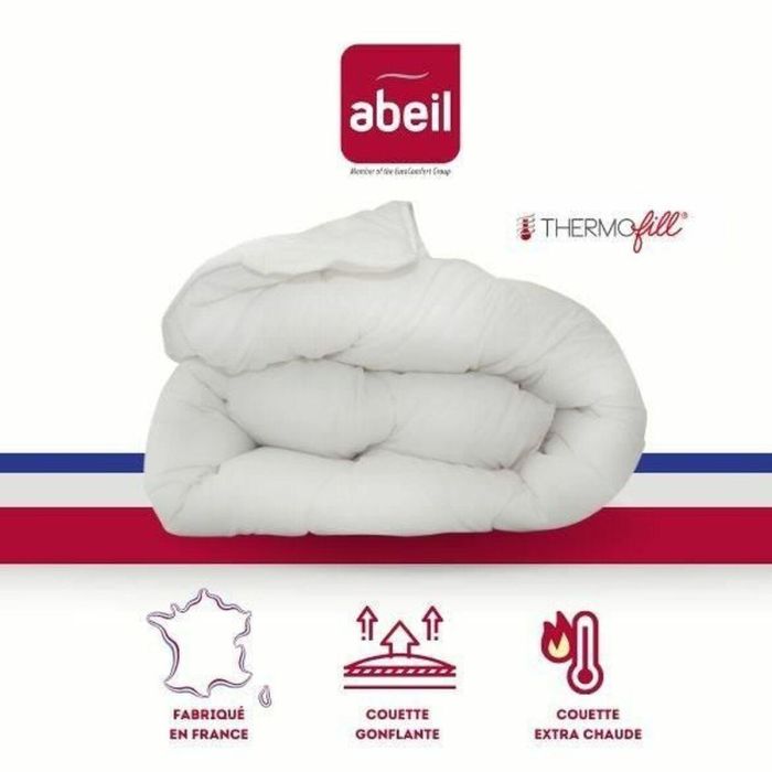 Abeil Edredón Cálido Thermofill 400gr/m² 140 x 200 cm, Relleno Invierno, Fabricado en Francia 1 Abeil Edredón Cálido Thermofill 400gr/m² 140 x 200 cm, Relleno Invierno, Fabricado en Francia 1