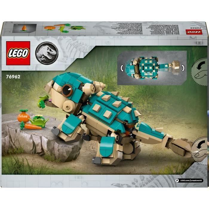 Bumpy Bebé: Ankylosaurus Jurassic World 76962 Lego 5