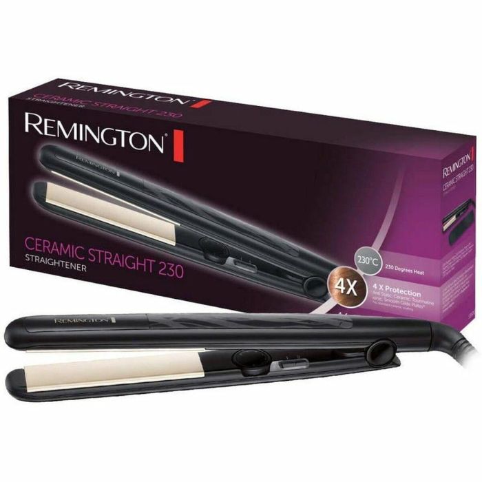 Remington Plancha de Pelo Cerámica S3500, Temperatura 230º