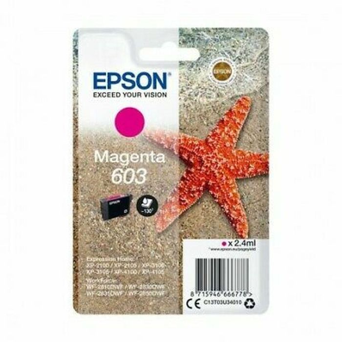 Cartucho de Tinta Original Epson C13T03U34020 Magenta 1