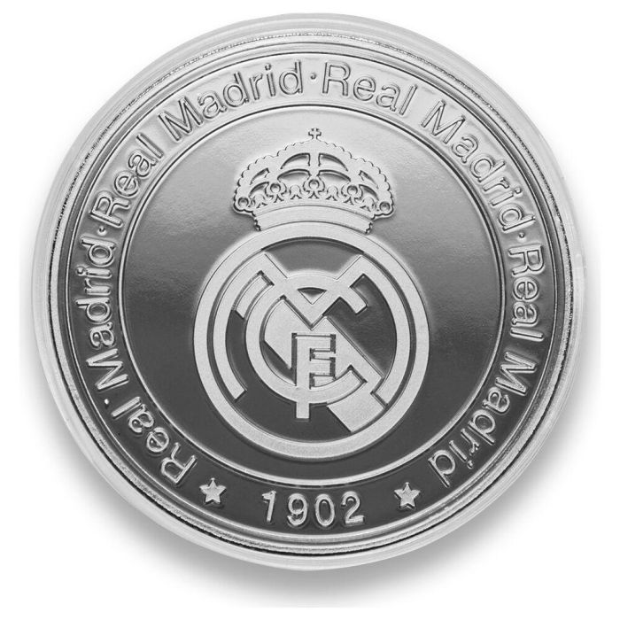 Moneda Berbabeu Plateada Real Madrid 1