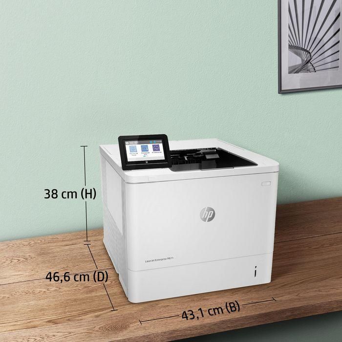 HP Impresora laser monocrono laserJet Enterprise M611dn 28 HP Impresora laser monocrono laserJet Enterprise M611dn 28
