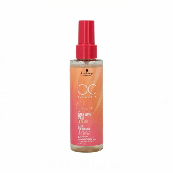 Schwarzkopf BC Sun Protect Beach Waves Spray Efecto Playa Coco 150ml para Cabellos Expuestos al Sol, Cloro y Sal 0 Schwarzkopf BC Sun Protect Beach Waves Spray Efecto Playa Coco 150ml para Cabellos Expuestos al Sol, Cloro y Sal 0