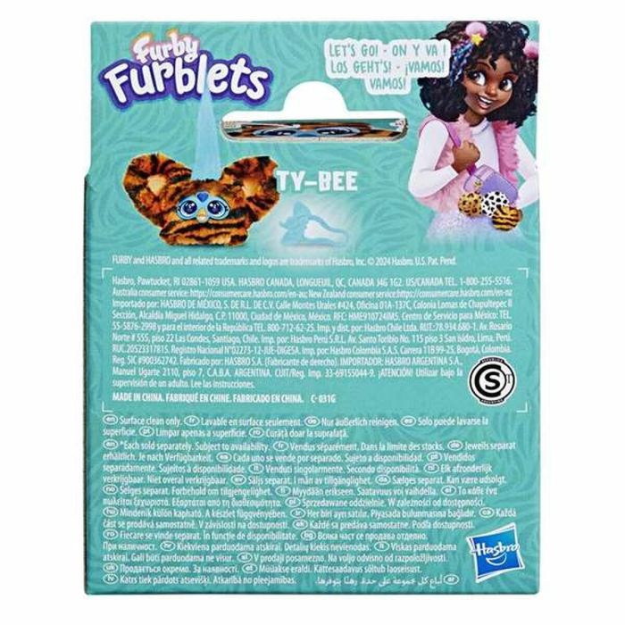 Furby furblets peluche musical 12 cm con más de 45 sonidos y canciones ¡interactúan con furby! 21 Furby furblets peluche musical 12 cm con más de 45 sonidos y canciones ¡interactúan con furby! 21