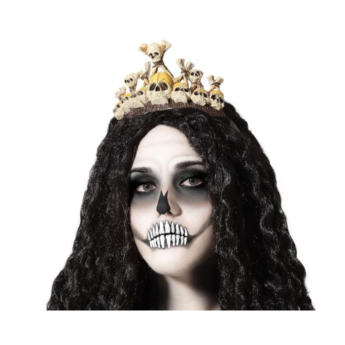 Diadema Halloween Calaveras Voo Doo