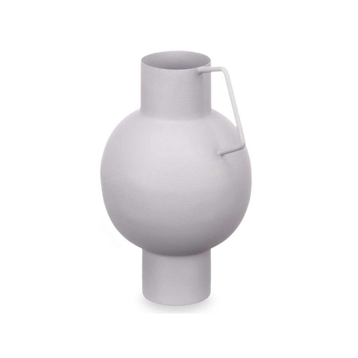 Jarron Acero Abombado Gris Pastel Giftdecor 15X23CM (6 Unidades) 1 Jarron Acero Abombado Gris Pastel Giftdecor 15X23CM (6 Unidades) 1
