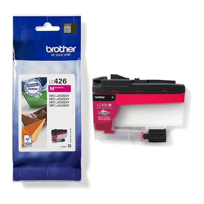 BROTHER tinta magenta para MFCJ4340DW/MFCJ4540DW/MFCJ4540DWXL LC426M