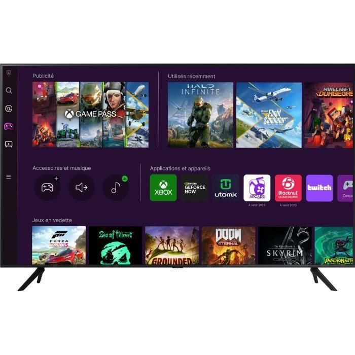 TV LED - SAMSUNG - 43AU7020 - 43'' (108 cm) - Crystal UHD 4K 3840x2160 - HDR - Smart TV - Gaming HUB - 3xHDMI 1 TV LED - SAMSUNG - 43AU7020 - 43'' (108 cm) - Crystal UHD 4K 3840x2160 - HDR - Smart TV - Gaming HUB - 3xHDMI 1