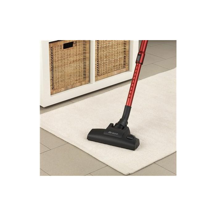 Ariete Aspirador Escoba con Cable 2 en 1, 600W, Tecnología Ciclónica, Depósito Extraíble, para Alfombras y Suelos Difíciles 1