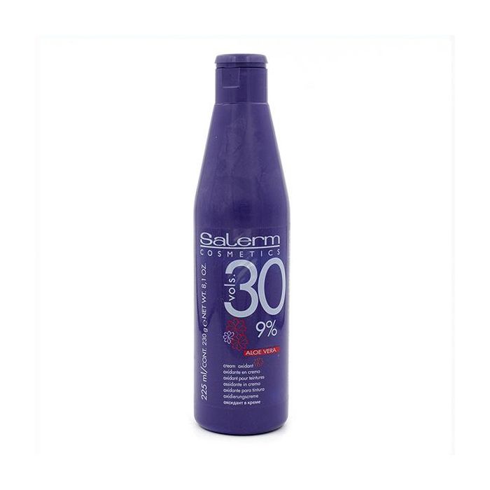 Salerm Oxidante Oxig 30vol 9% 225 Ml para Tinte y Coloración, Desarrollador de Peróxido para Cabello Profesional Salerm Oxidante Oxig 30vol 9% 225 Ml para Tinte y Coloración, Desarrollador de Peróxido para Cabello Profesional