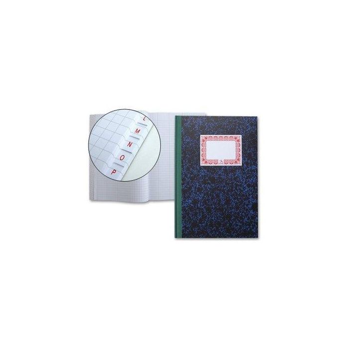Miquelrius 3065 - Libreta de cartón tamaño Cuarto, 100 hojas cuadriculadas de 70g/m²
