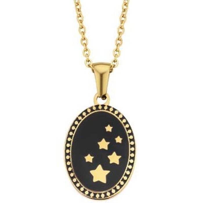 Colgante Mujer CO88 Collection 8CN-26134 Dorado Negro Colgante Mujer CO88 Collection 8CN-26134 Dorado Negro