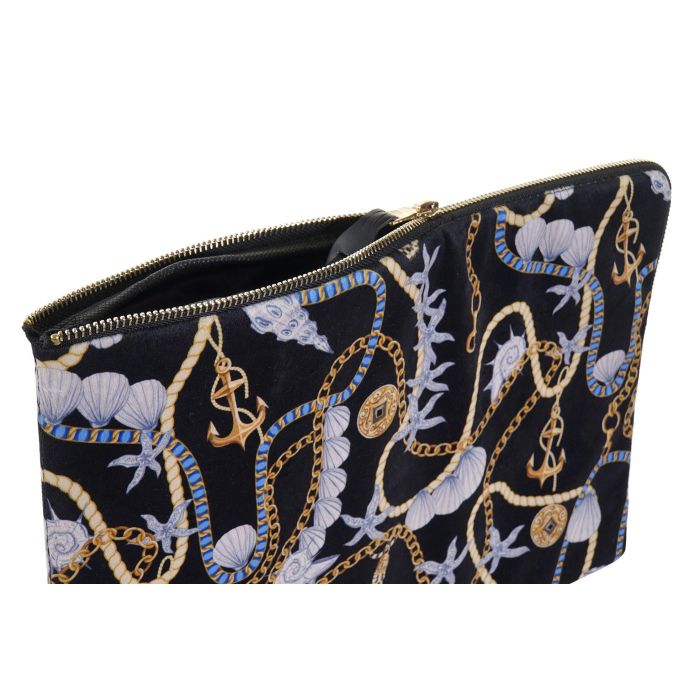 DKD Home Decor Funda de Poliéster para iPad y Tablet, Diseño Bicolor en Negro y Amarillo, Medidas 1 x 25 x 34 cm 2 DKD Home Decor Funda de Poliéster para iPad y Tablet, Diseño Bicolor en Negro y Amarillo, Medidas 1 x 25 x 34 cm 2