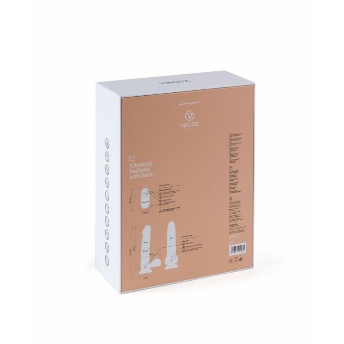 Vibrador realista Virgite 19 cm 5