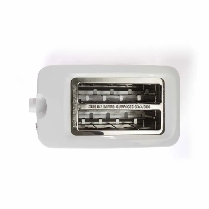 LIVOO DOD162W Tostadora Blanco 7 Posiciones Parada Manual Recalentamiento Descongelación Expulsión Automática Bandeja Migas 2